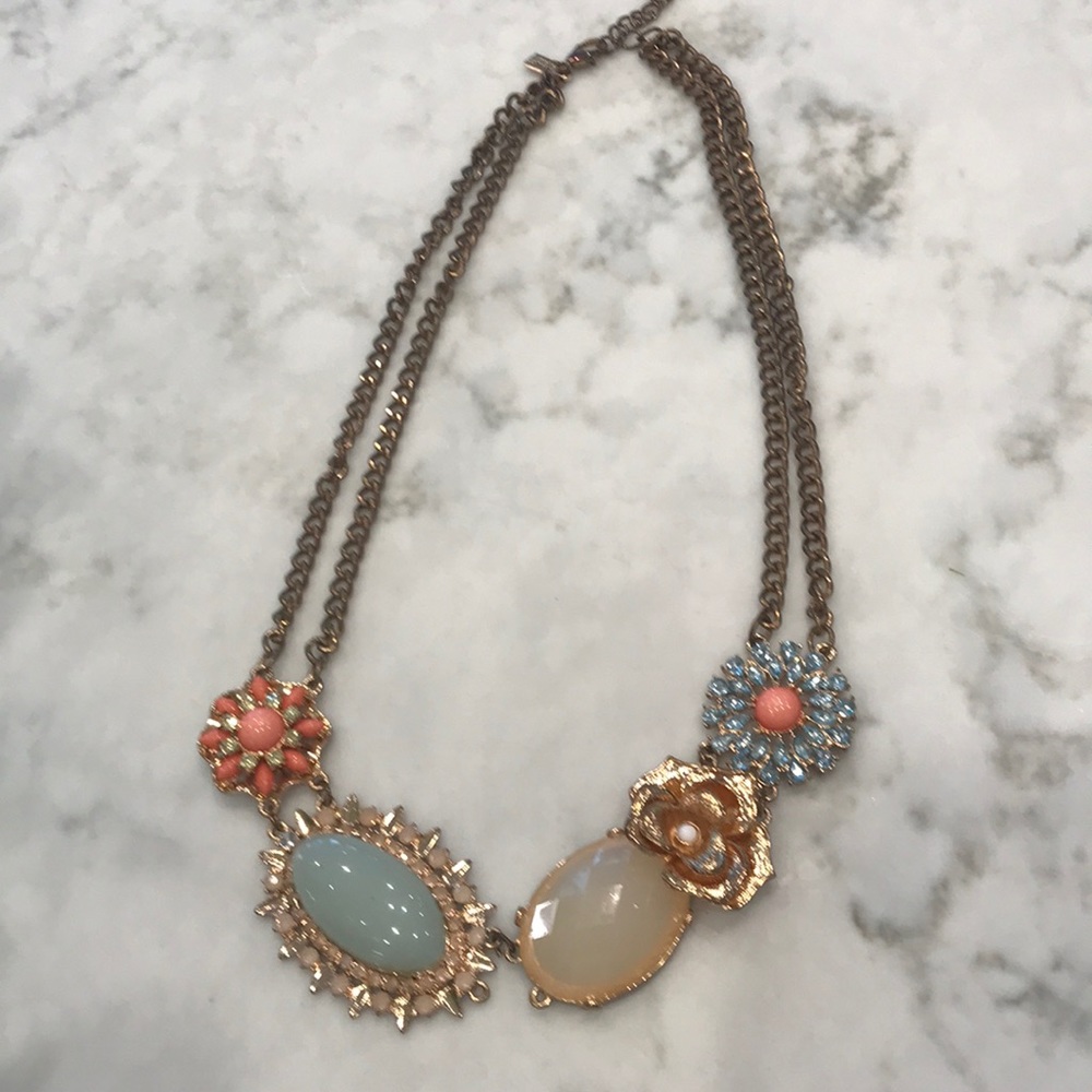 Multi-beaded necklace